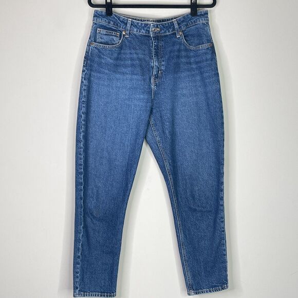 H&M Slim Mom High Ankle Jeans Women's Size 10 - Picture 1 of 8
